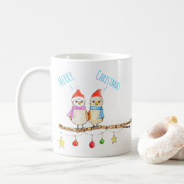 Zwei kleine Vögel Kaffeetasse