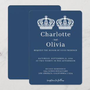 Zwei Königinnen machen eine paarige Hochzeit für G