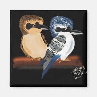 Zwei Kookaburra-Magnete Magnet
