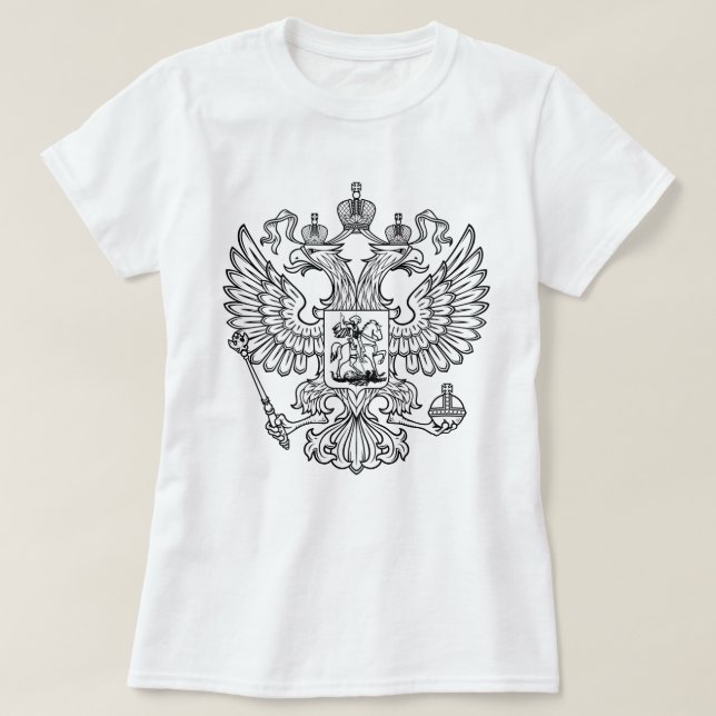Zwei Kopfadler T-Shirt (Design vorne)