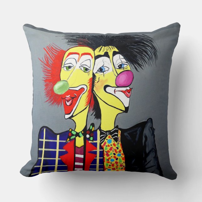 ZWEI KÖPFE SIND DER BESSERER DANN KISSEN (Vorderseite)