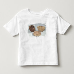 Zwei Körbe und eine Abdeckung (gesponnene Kleinkind T-shirt