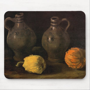 Zwei Krüge und zwei Kürbisse von Vincent van Gogh Mousepad