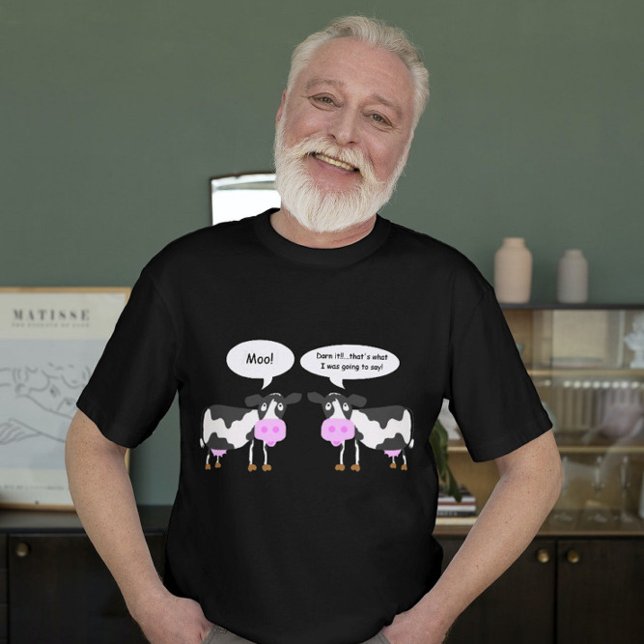 Zwei Kühe Joke T - Shirt (Von Creator hochgeladen)