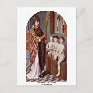 Zwei Legenden von David Gerard Postkarte