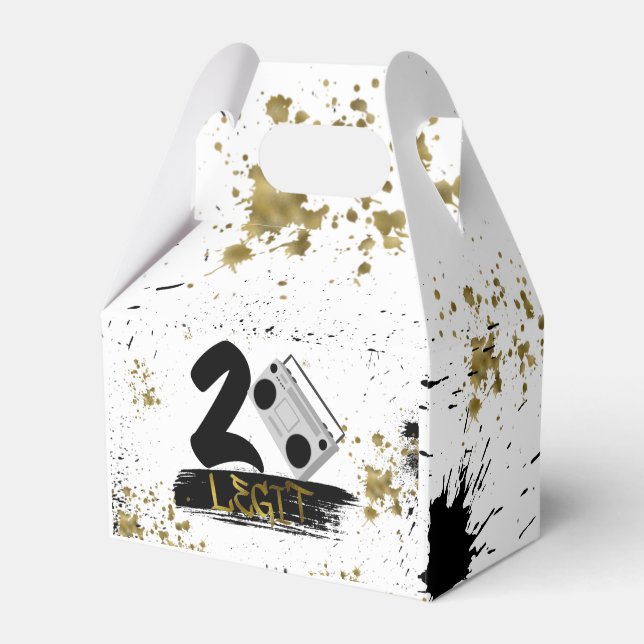 Zwei Legit zu beenden Geburtstag Geschenkschachtel (Vorderseite)