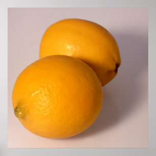 Zwei Lemonen Poster