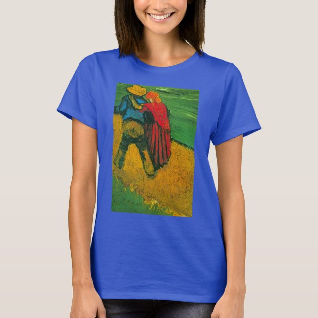 Zwei Liebhaber von Vincent van Gogh T-Shirt (Vorderseite)