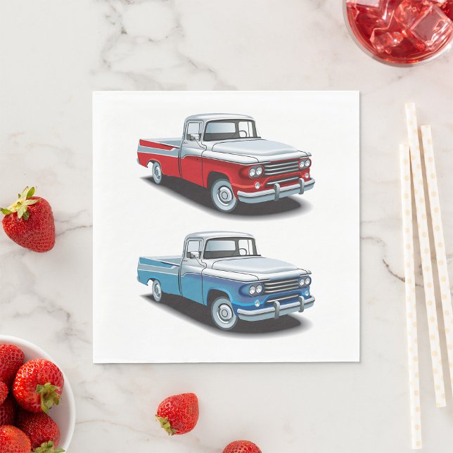 Zwei Lieferwagen Serviette (Von Creator hochgeladen)