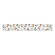 Zwei Ließ die Hunde aus Puppy Party Ribbons