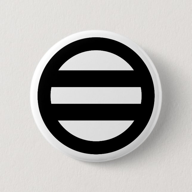 Zwei Linien, umkreist Button (Vorderseite)