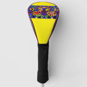 Zwei Llamas-Kunstwerke Golf Headcover