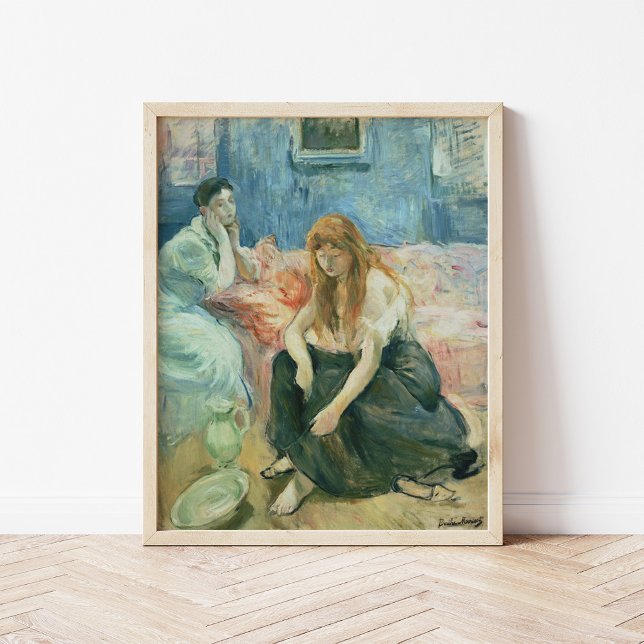 Zwei Mädchen | Berthe Morisot Poster (Von Creator hochgeladen)