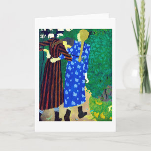 Zwei Mädchen, Edouard Vuillard Karte