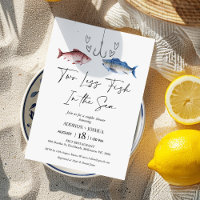 Zwei Mal weniger Fisch in Sea Bridal Paare Dusche