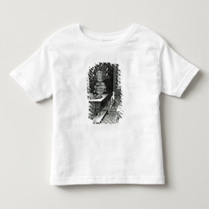 Zwei Männer hören zu einer musikalischen Skulptu Kleinkind T-shirt