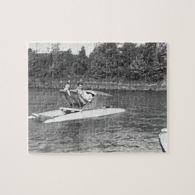 Zwei Männer Puzzle (Horizontal)