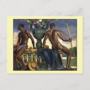 Zwei Männer von Ranken Fine Art Gay Postkarte