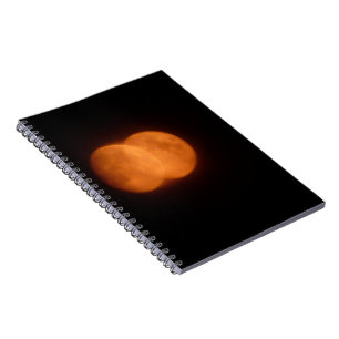 Zwei Mond Notizblock
