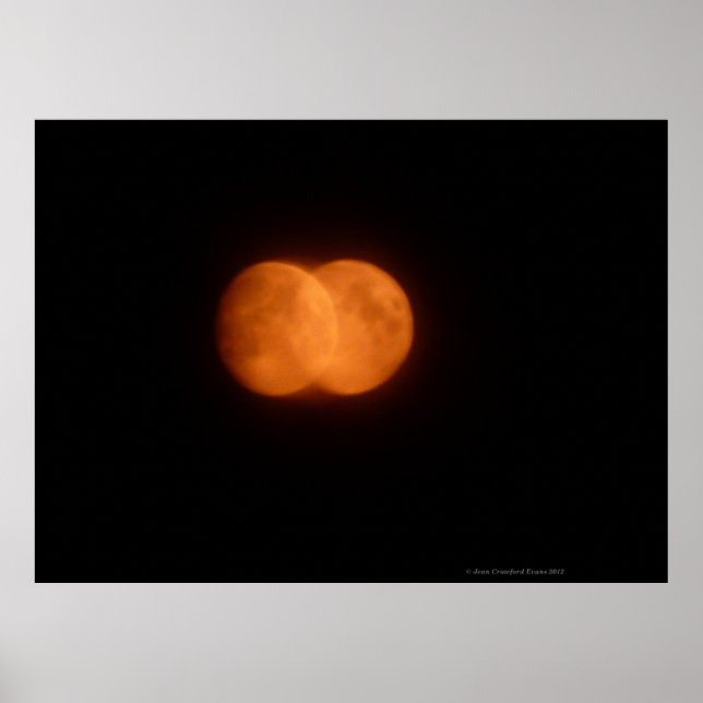 Zwei Mond Poster (Vorne)