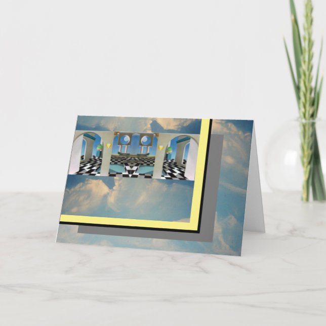 ''Zwei Monde'' Karte (Vorderseite)