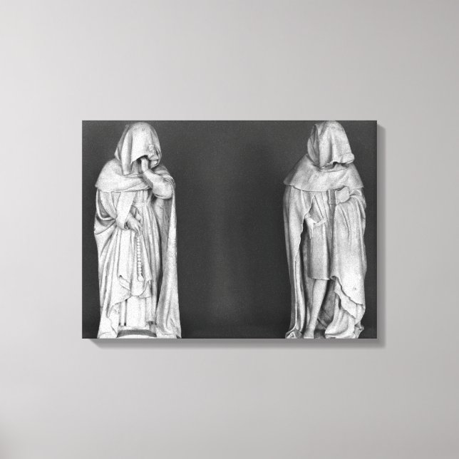 Zwei Mourners Leinwanddruck (Vorderseite)