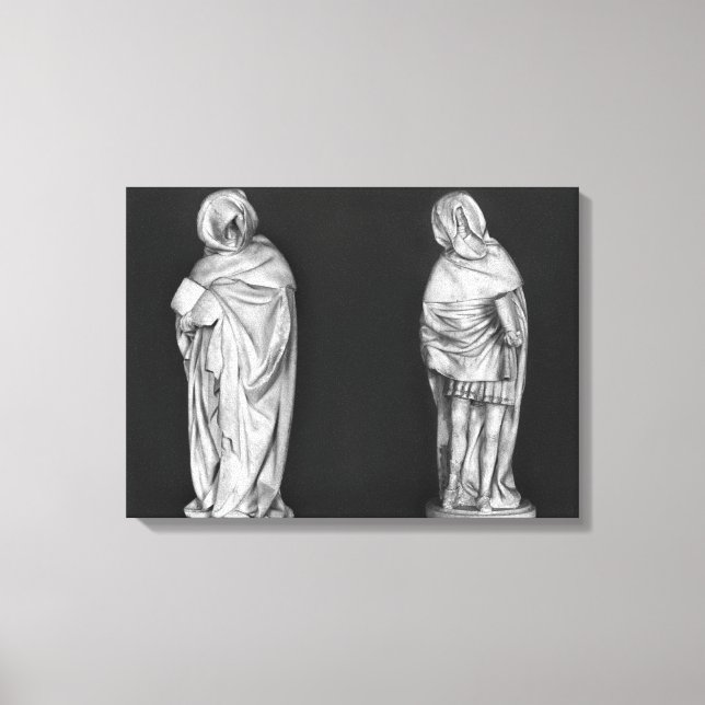 Zwei Mourners Leinwanddruck (Vorderseite)