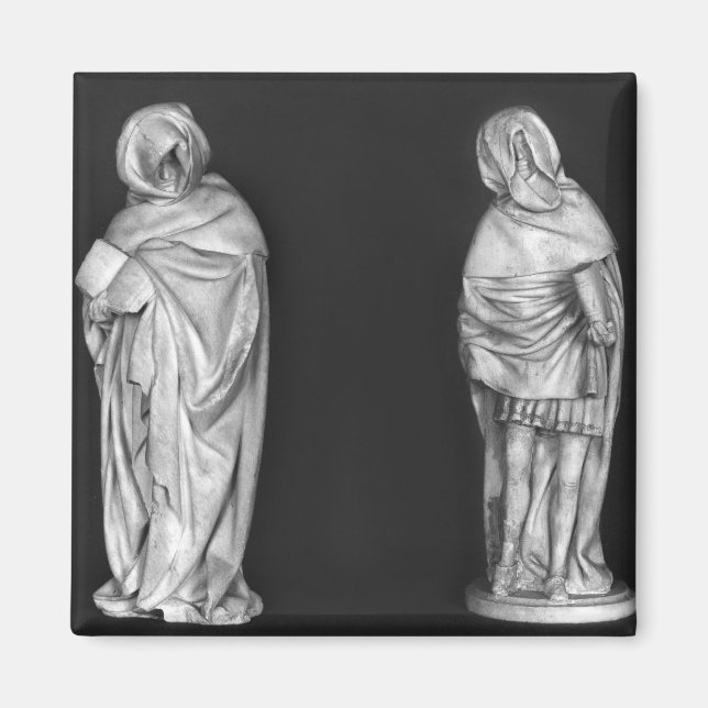 Zwei Mourners Magnet (Vorne)