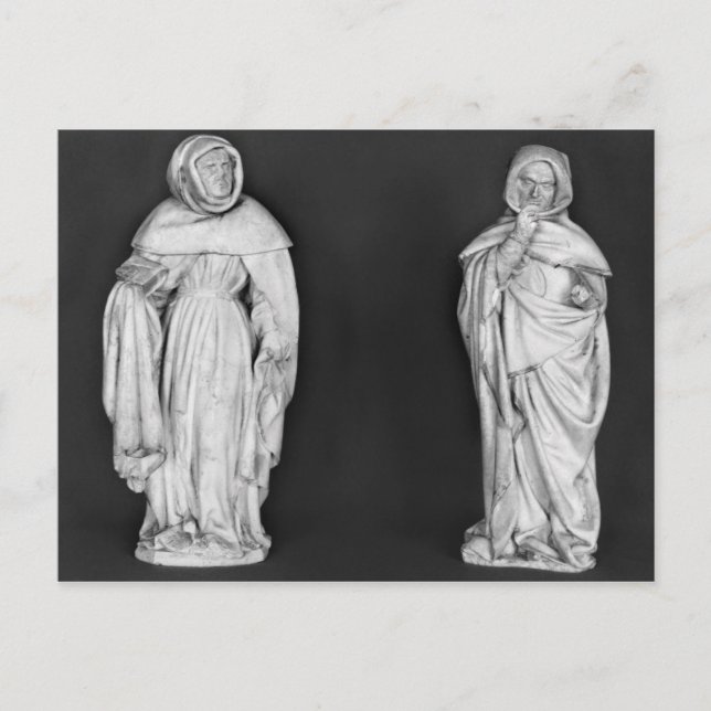 Zwei Mourners Postkarte (Vorderseite)