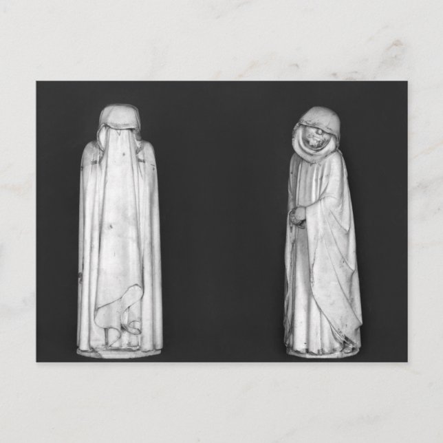 Zwei Mourners Postkarte (Vorderseite)