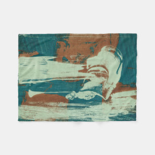 Zwei nach Norden Fleecedecke