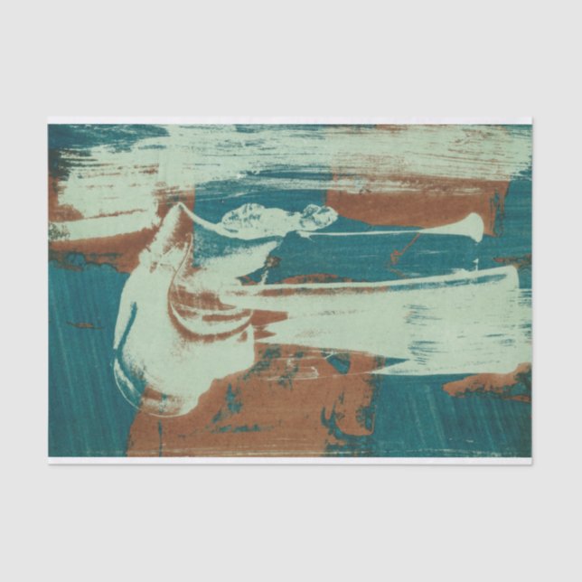 Zwei nach Norden Seidenpapier (Vorderseite)