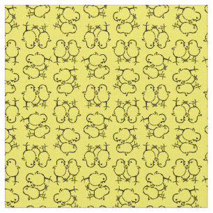 Zwei Niedliche Vogelbabys CUSTOM BG FARBE Stoff