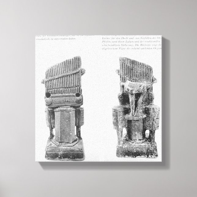 Zwei Organe Leinwanddruck (Vorderseite)