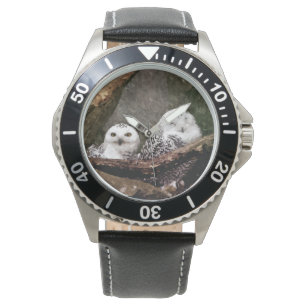 Zwei Owls Armbanduhr