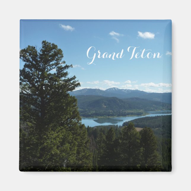 Zwei Ozeansee im Grand Teton Nationalpark Magnet (Vorne)