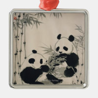 Zwei Pandas