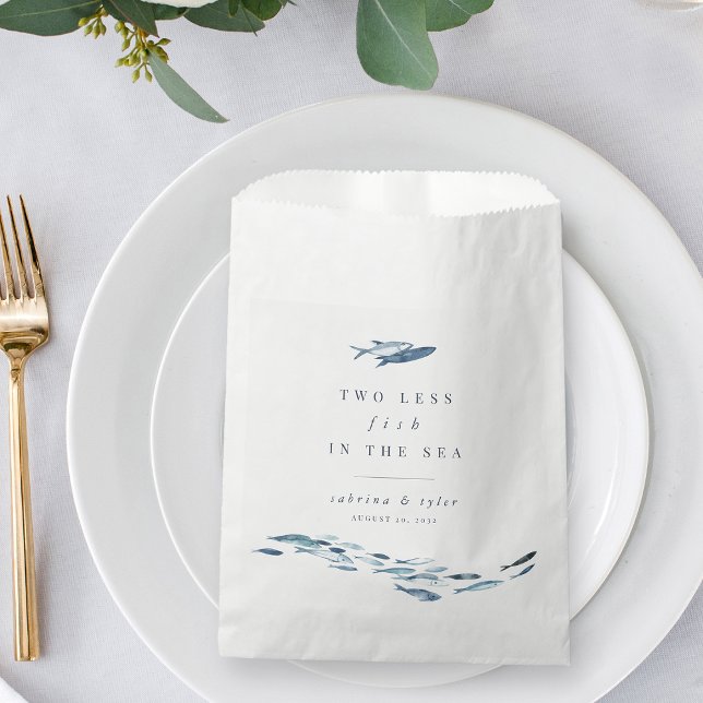 Zwei Personalisierte Hochzeiten: weniger Fisch im  Geschenktütchen (Von Creator hochgeladen)
