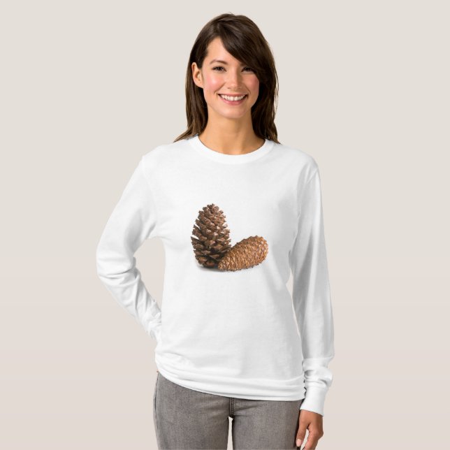 Zwei pinecones T-Shirt (Vorne ganz)