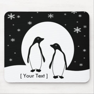 Zwei Pinguine Mousepad