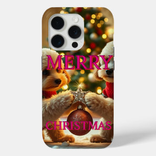 ZWEI POODLES FEIERN CHRISTMAS Case-Mate iPhone HÜLLE
