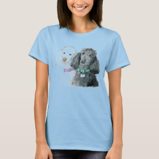 Zwei Poodles-T - Shirt