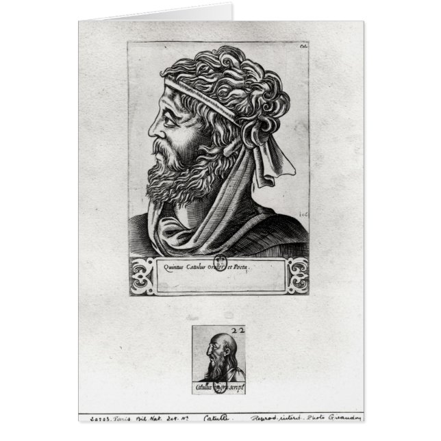 Zwei Porträts Catullus (Vorne)