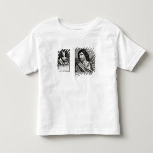 Zwei Porträts Savinien Cyrano De Bergerac Kleinkind T-shirt