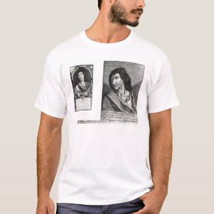 Zwei Porträts Savinien Cyrano De Bergerac T-Shirt