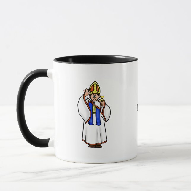 Zwei Priester Kaffee Tasse (Links)