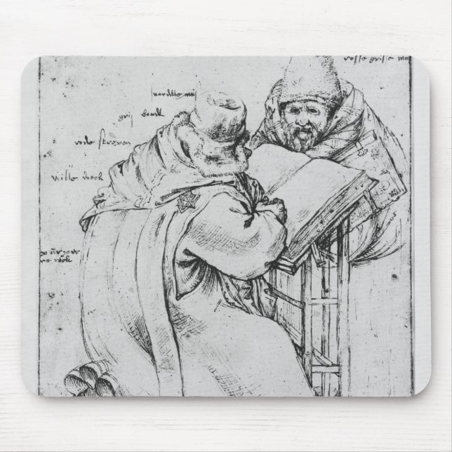 Zwei Rabbiner Mousepad (Vorne)