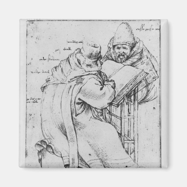 Zwei Rabbis Magnet (Vorne)