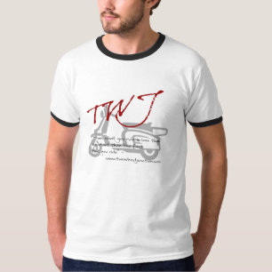 Zwei Rad-Kreuzungs-T-Shirt T-Shirt