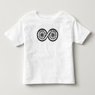 Zwei-Räder-Reiter-Symbol   Kleinkind T-shirt
